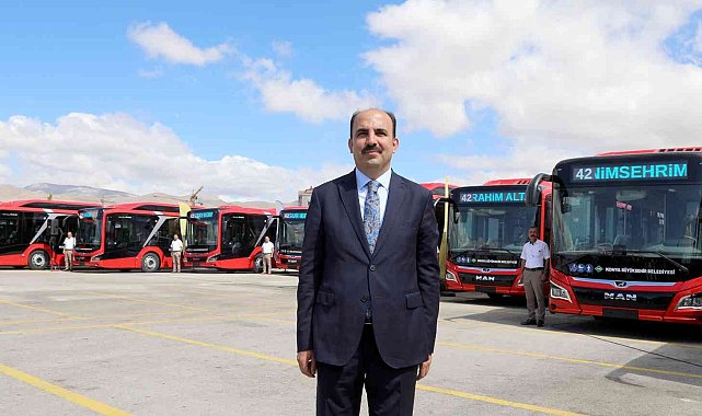Başkan Altay: "Türkiye'nin en güzel otobüslerini şehrimize kazandırdık"