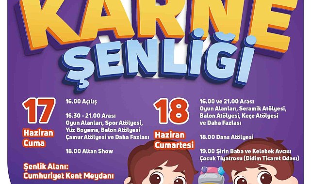 Başkan Atabay'dan Didimli çocuklara karne hediyesi