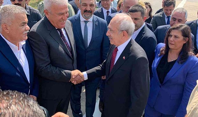 Başkan Atay, Kılıçdaroğlu'nu karşıladı