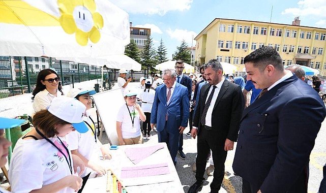 Başkan Ertuğrul Çetin'den Bilim Fuarlarına tam not