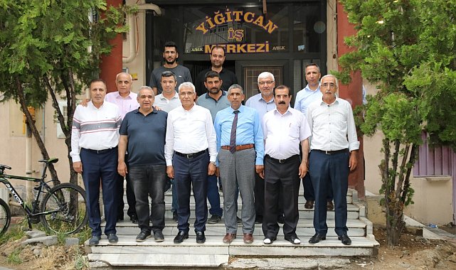 Başkan Güder'den Taneli'ye hayırlı olsun ziyareti