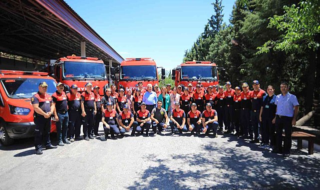 Başkan Gürün'den İtfaiye personeline teşekkür ziyareti