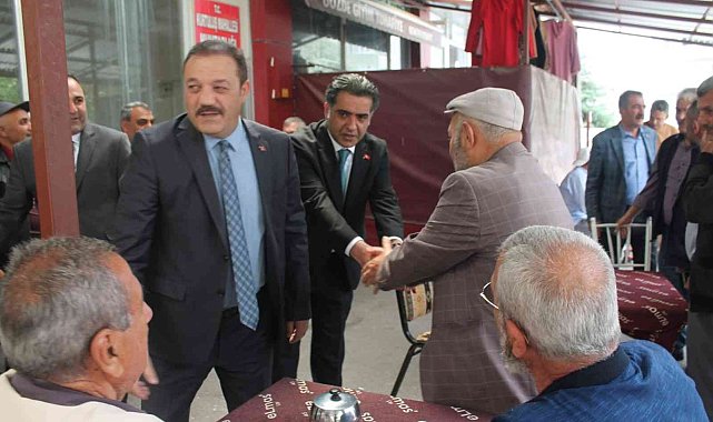 Başkan Karataş'ın ziyaretleri sürüyor