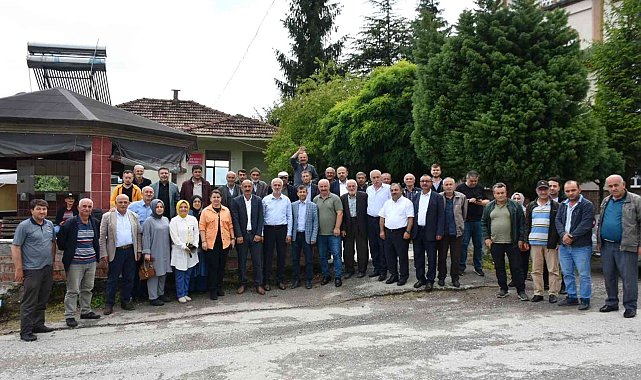 Başkan Keskin Cumayeri'nde vatandaşları dinledi