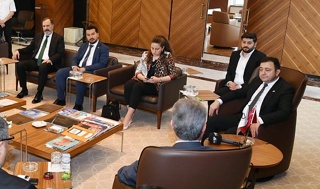Başkan Palancıoğlu, Başkan Yalçın'ı ziyaret etti