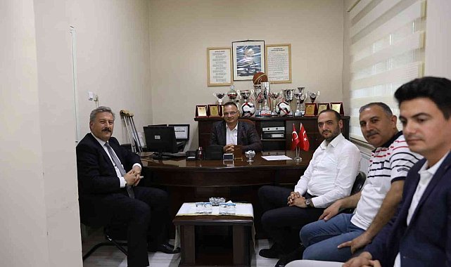 Başkan Palancıoğlu'ndan Bedensel Engelliler Spor Kulübü'ne ziyaret