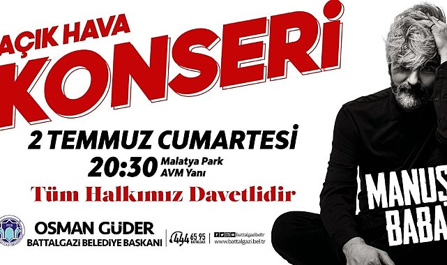Battalgazi'de Manuş Baba rüzgarı esecek