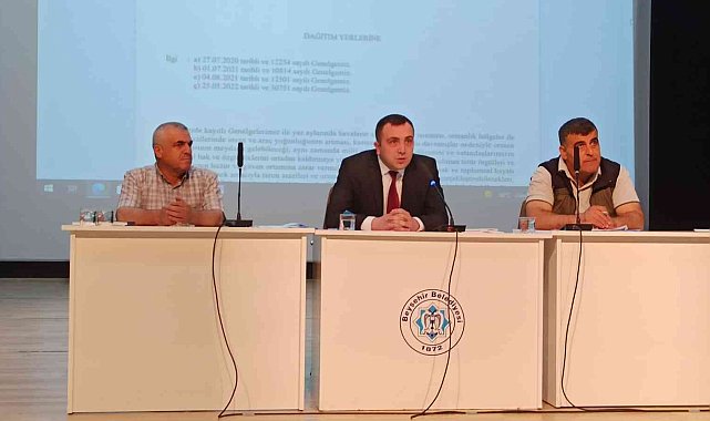 Beyşehir'de orman yangınlarıyla mücadele toplantısı gerçekleştirildi