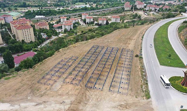Bilecik'te kurban satış alanını hazırladı