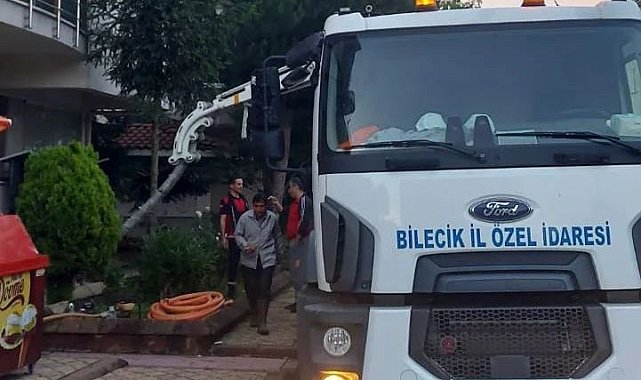 Bilecik'ten Bartın'a yardım eli