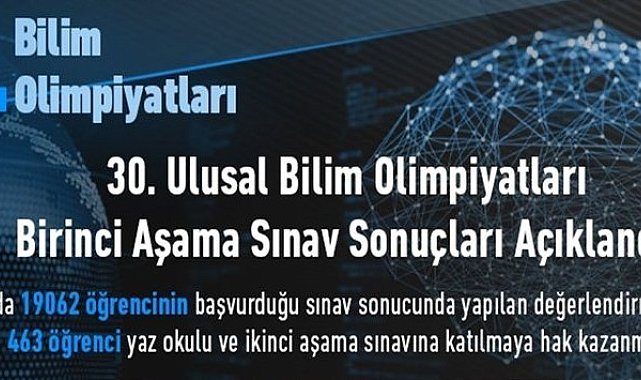 Bilim Olimpiyatlarına Aydın'dan 4 öğrenci katılıyor