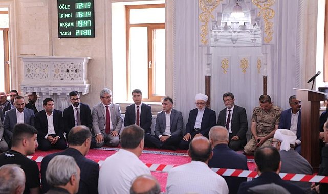 Bitlis'te husumetli aileler barıştırıldı