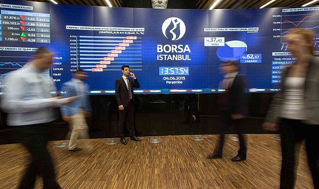 Borsa ilk yarıda yükseldi