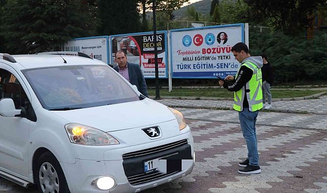 Bozüyük'te trafik denetimleri arttırıldı