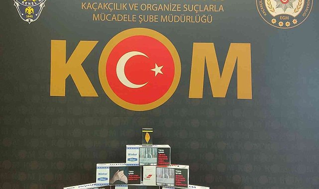 Çanakkale'de kaçak tütün operasyonunda 1 gözaltı