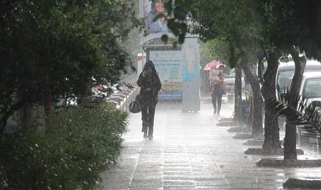 Denizli'de gök gürültülü yağış bekleniyor