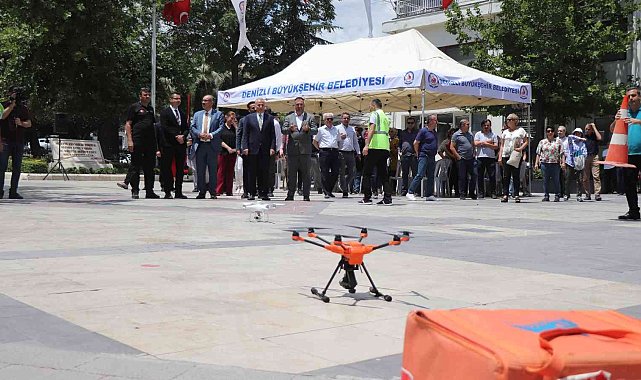 Denizli'nin gelişimi dron ile havadan takip edilecek