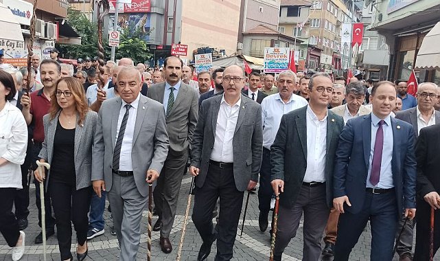 Devrek'te Baston ve Kültür festival meşalesi ateşlendi