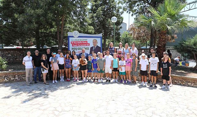 Efeler'de Tenis Turnuvası başladı