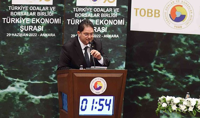 ETB başkanı Oral bölgenin sorunlarını Cumhurbaşkanı Yardımcısı Fuat Oktay'a aktardı
