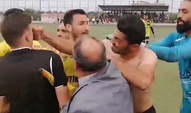 Gaziantep'te hakeme çirkin saldırı kamerada