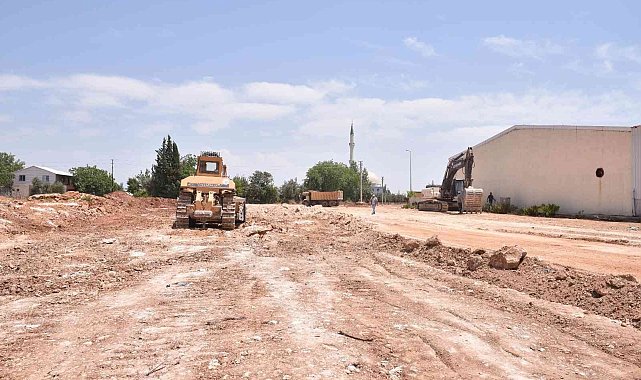 Gaziler Sanayi Sitesi'ne yeni yollar yapılıyor