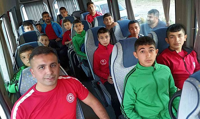 Genç pehlivanlar Kırpınar'a katılmak için yola çıktılar