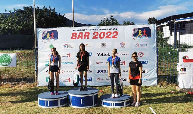 GKV'li Hatice Kılıç atletizmde Balkan Şampiyonu oldu