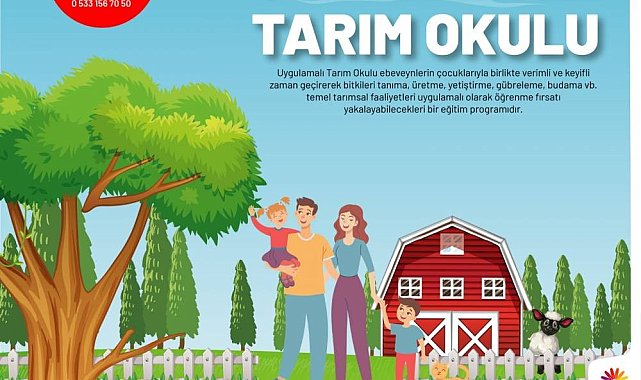 Hatay'da uygulamalı tarım okulu başlıyor