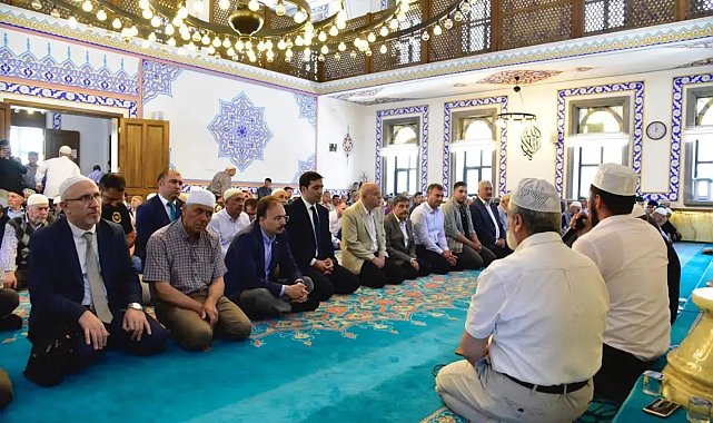 Hıfzı Hüseyin Cami dualarla açıldı