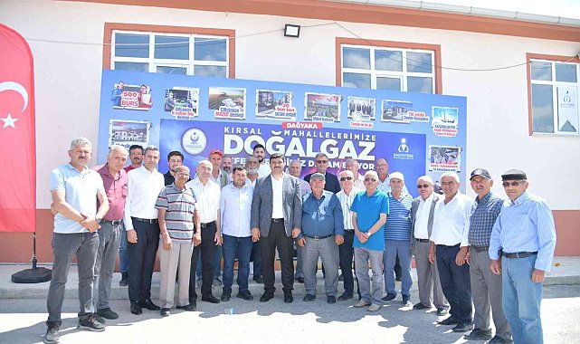 Kahramankazan'da köylere doğalgaz seferberliği sürüyor