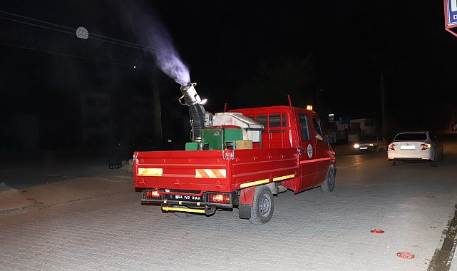 Kahta'da sıcaklar arttı ilaçlama hızlandı