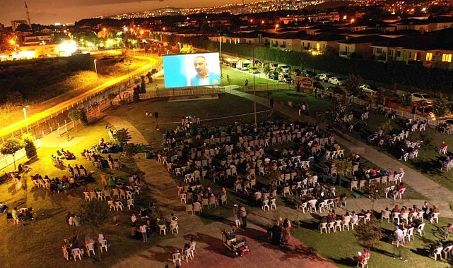 Kartepe'de yazlık sinema sezonu başladı