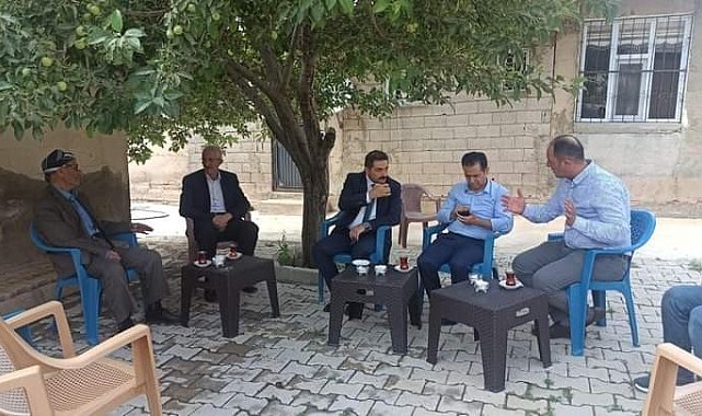 Kaymakam Tugay'dan şehit babasına ziyaret