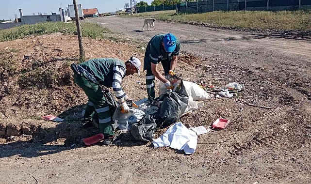 Keçiören'in köylerinde mıntıka temizliği