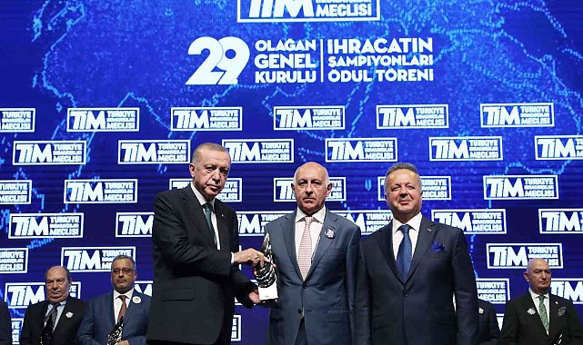 Kibar Holding'e TİM'den ihracat ödülü