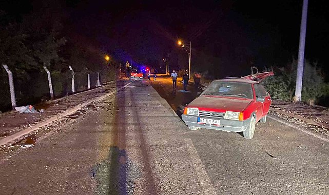 Konya'da otomobiller çarpıştı: 1 yaralı