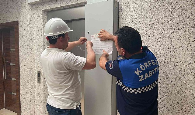 Körfez'de 290 asansör denetlendi