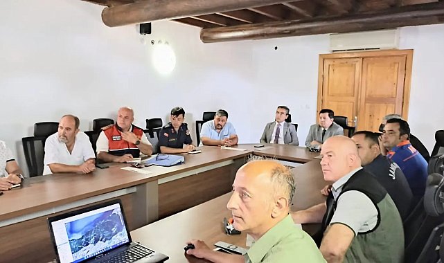 Kuşadası'nda yangın önleme toplantısı