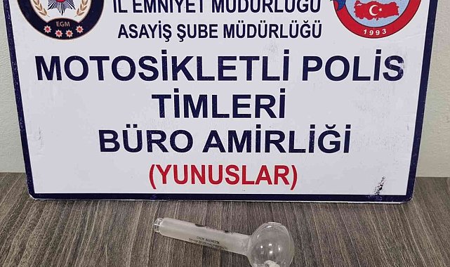 Kütahya'da aranan şahıs uyuşturucuyla yakalandı