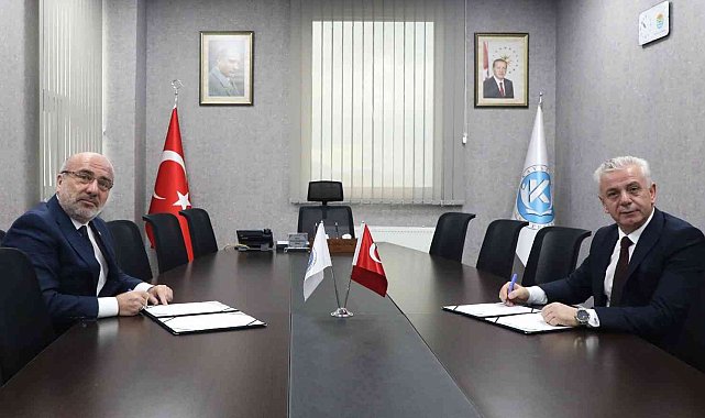Makedonya Uluslararası Vizyon Üniversitesi'nden KAYÜ Rektörüne ziyaret
