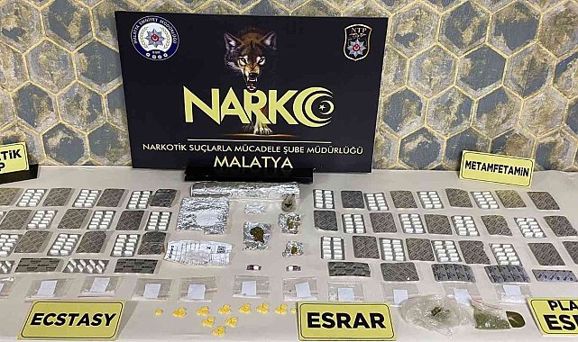 Malatya'da uyuşturucu operasyonu: 13 tutuklama