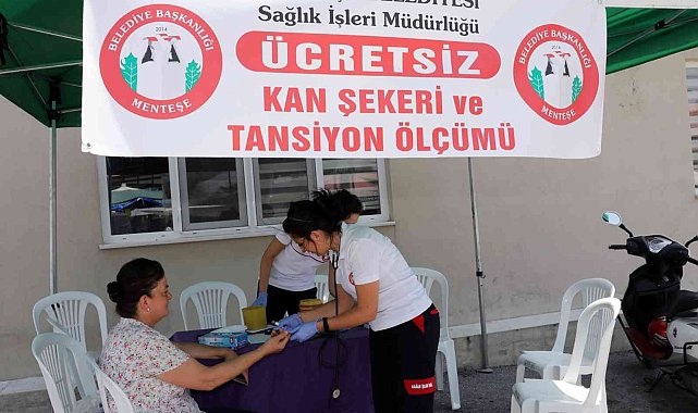 Menteşe Belediyesi'nden Ücretsiz Sağlık Taraması