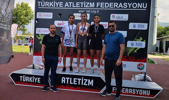 Muğla Büyükşehir atletizm sporcusu Türkiye 2'incisi oldu