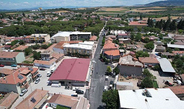Mütevelli'de sıcak asfalt çalışmaları tamamlandı