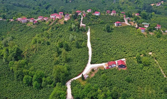 Ordu'da 42 mahallede beton yol çalışması tamamlandı