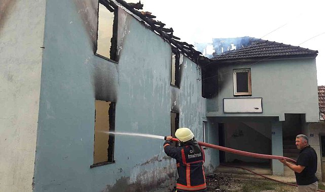 Ordu'da cami yangını
