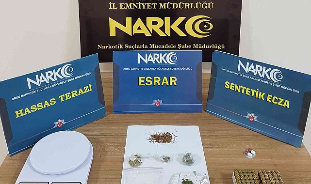 Ordu'da uyuşturucu operasyonu: 14 gözaltı