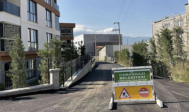 Osmangazi'den yoğun asfalt mesaisi