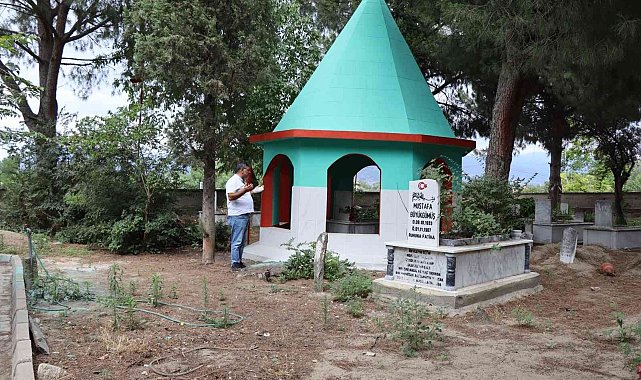 Pirlibey'de şehitlikler yenilendi